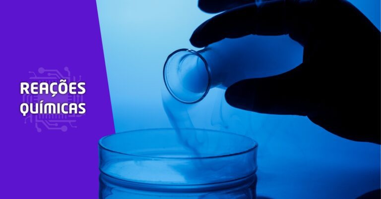 reação química