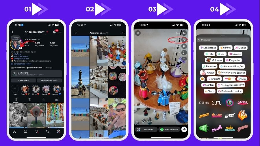 Estratégia para Stories